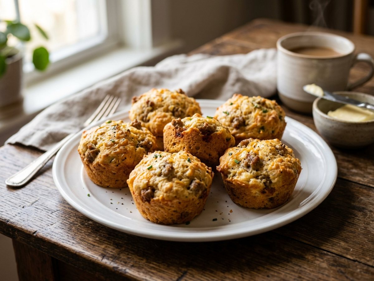 Bisquick Sausage Muffins
