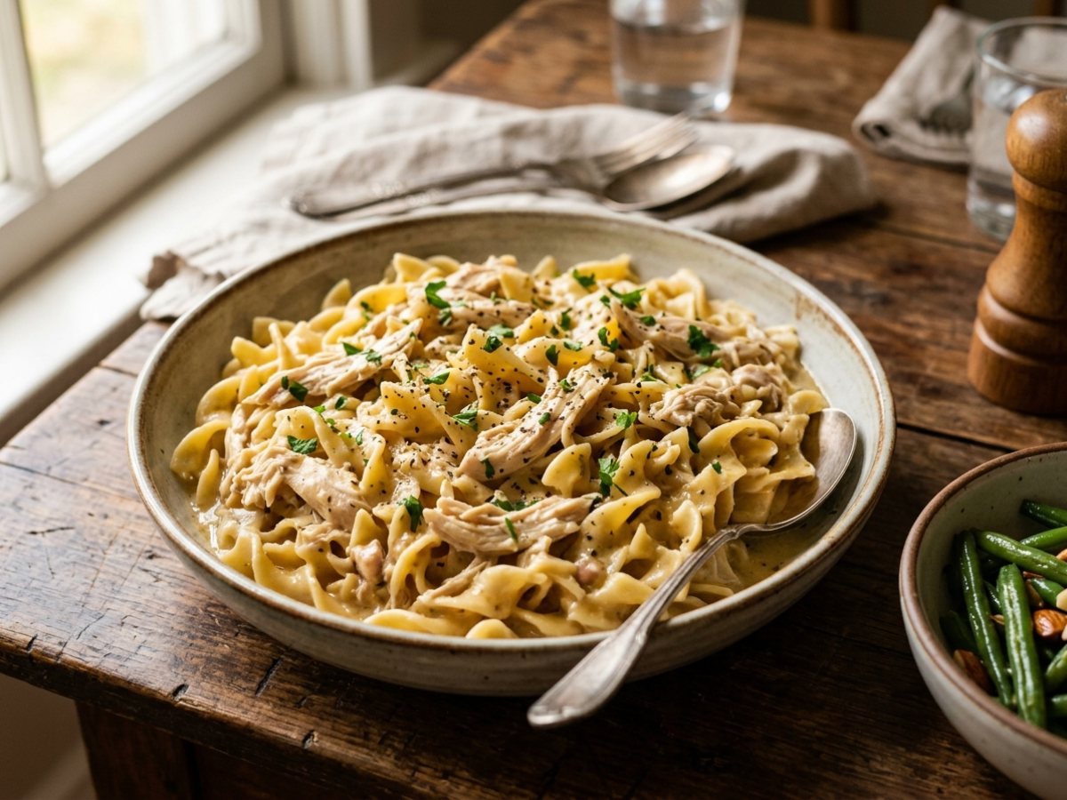 Chicken and Egg Noodles