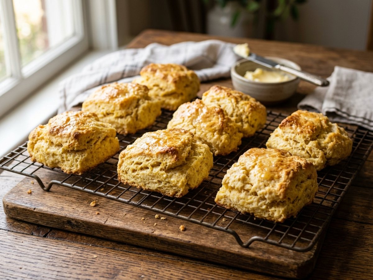 Easy Butter Swim Biscuits