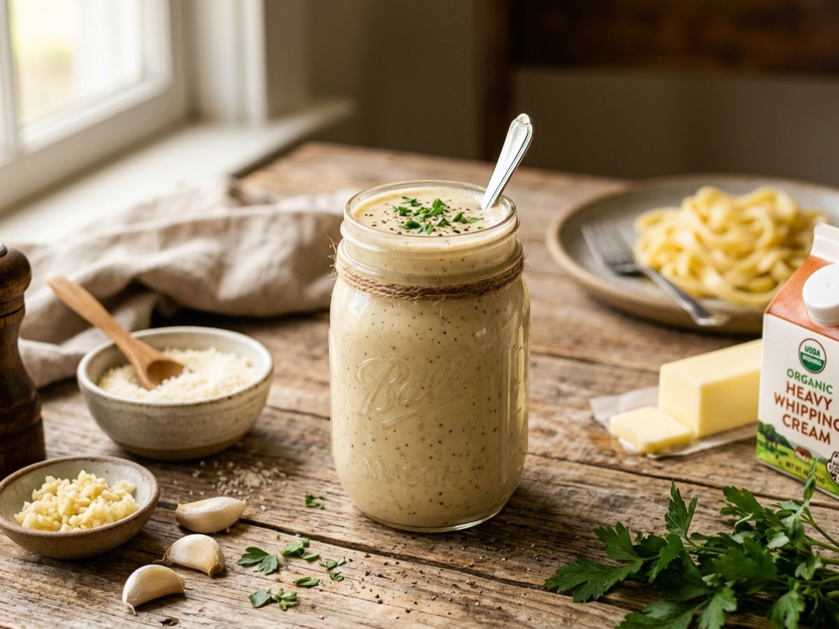 Homemade Alfredo Sauce