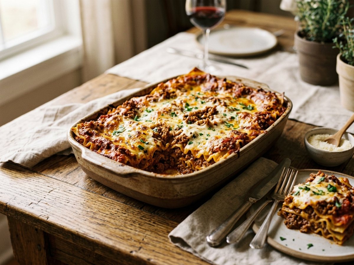 Homemade Lasagna