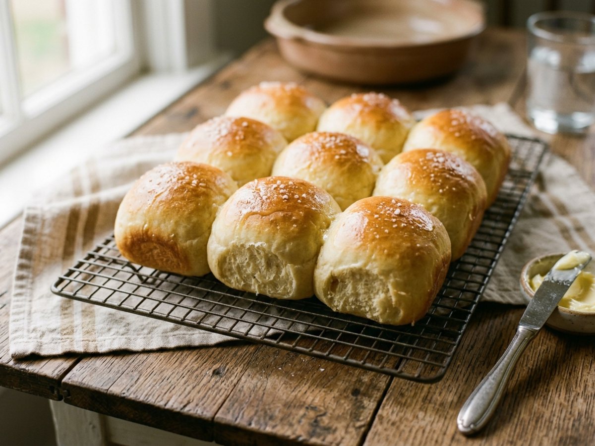 Homemade Yeast Dinner Rolls