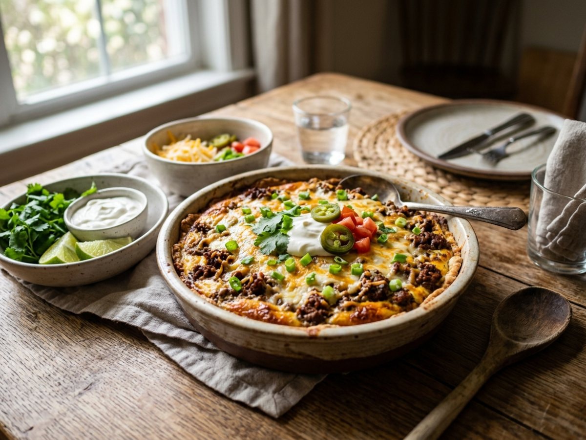 Keto Taco Pie