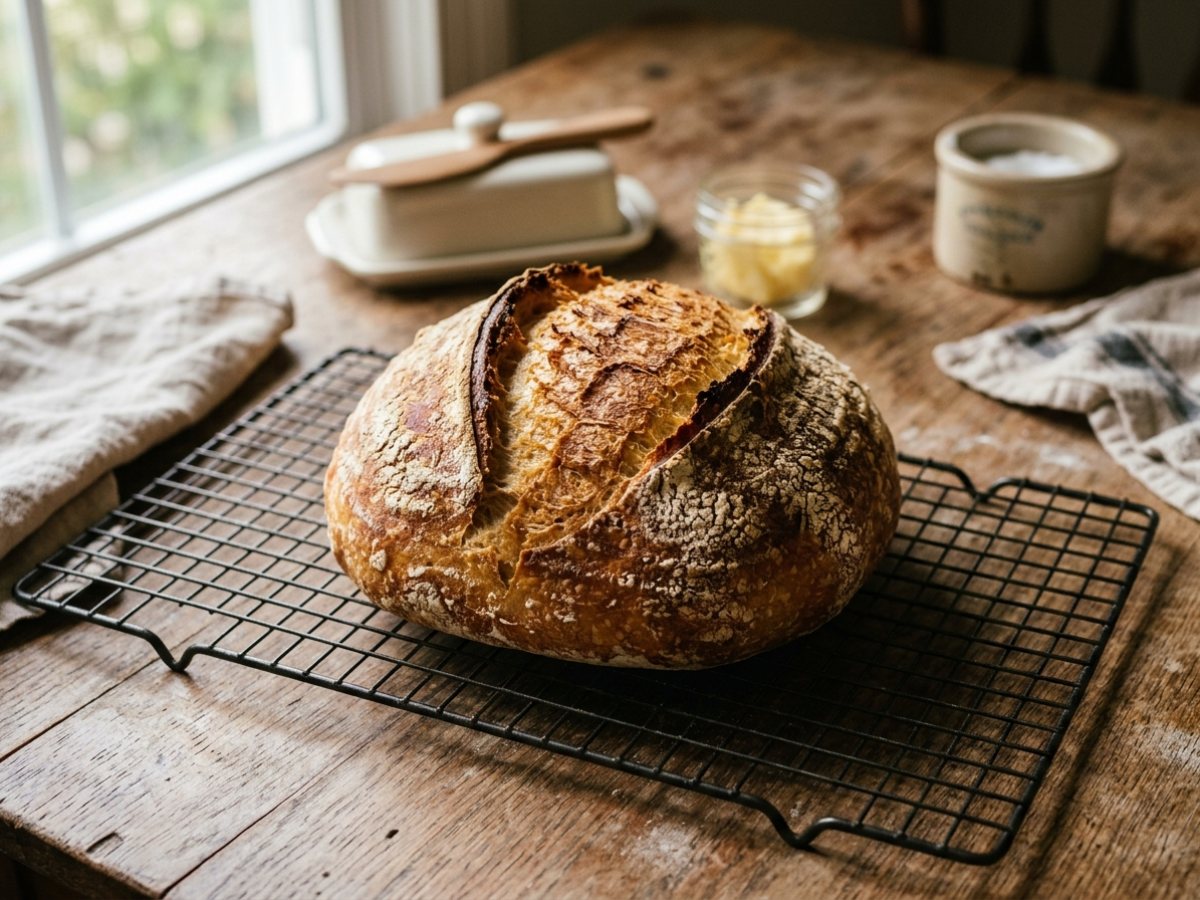 No Knead Artisan Bread