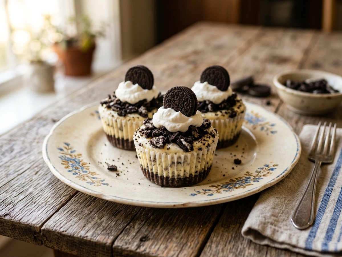 Oreo Cheesecake Minis